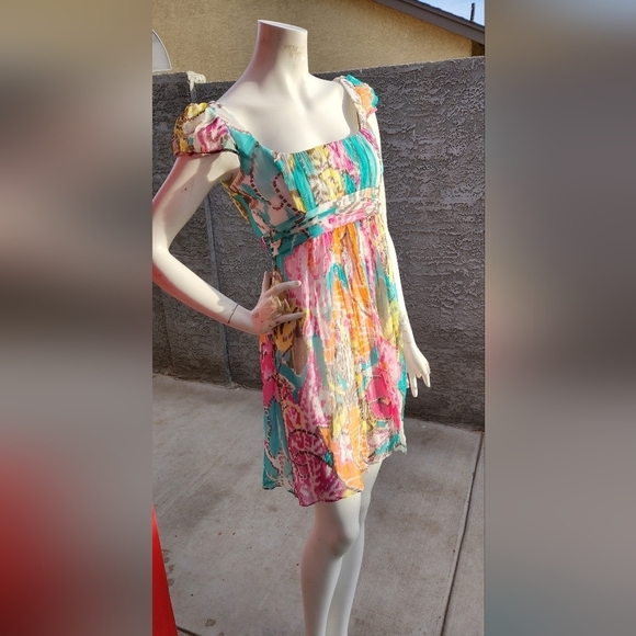 Milly‎ Sweet Little Silk dress - Picture 3 of 10